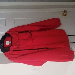 Red windbreaker from forever 21
